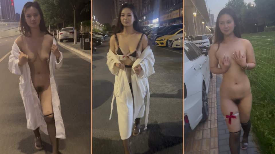 西萌工作室 嫩妹涵涵 小泪深夜街头露出2部 情趣制服